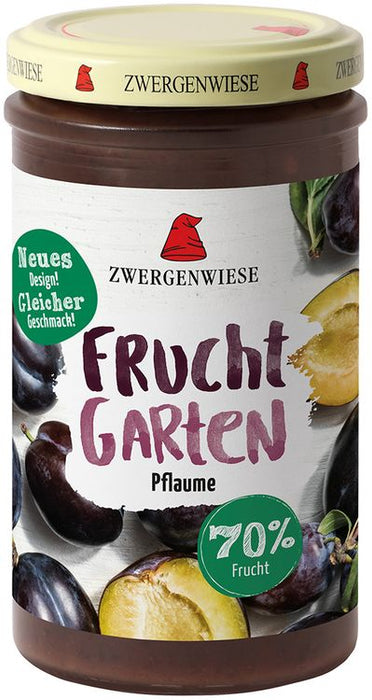 Zwergenwiese - FruchtGarten Pflaume bio glutenfrei 225g