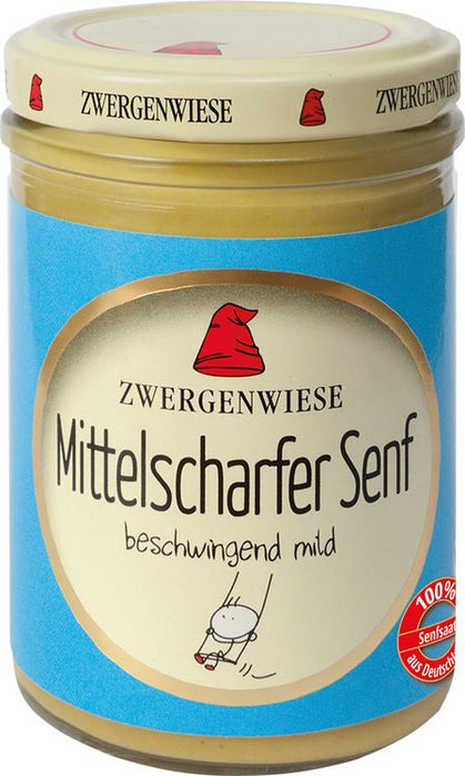 Zwergenwiese - Mittelscharfer Senf bio, 160ml