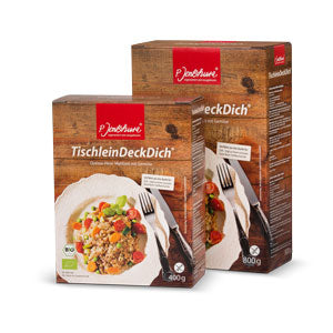 Jentschura - TischleinDeckDich - Quinoa-Hirse-Mahlzeit mit Gemüse 400g