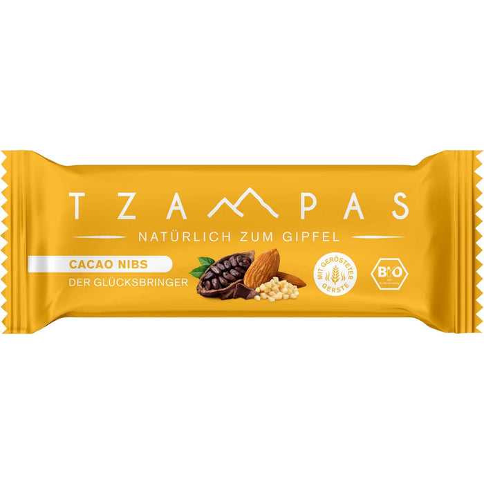 TZAMPAS Energieriegel Cacao Nibs, 40g