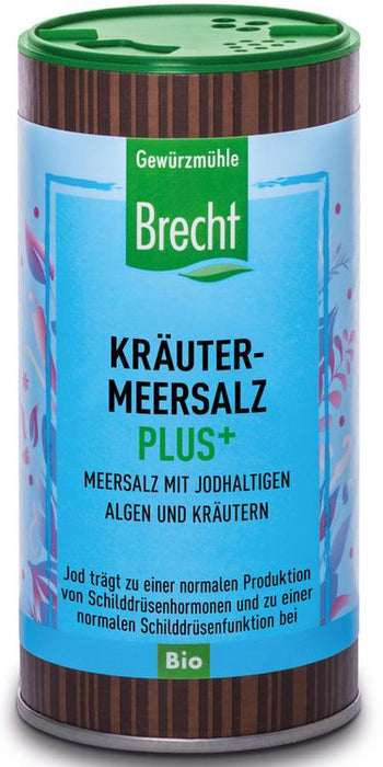 Brecht - Kräuter-Meersalz +plus, bio, 200g