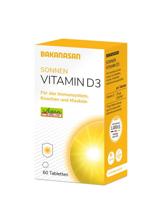 Bakanasan - Vitamin D3 Kapseln 60Stk