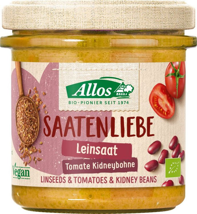 Allos - Saatenliebe Leinsaat Tomate Kidneybohne bio 140g