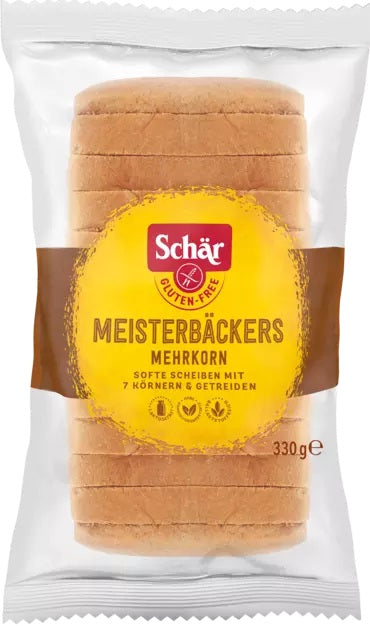 Dr. Schär - Meisterbäckers Mehrkornbrot 330g