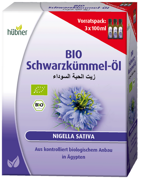 Hübner - Schwarzkümmelöl bio 3 x 100ml